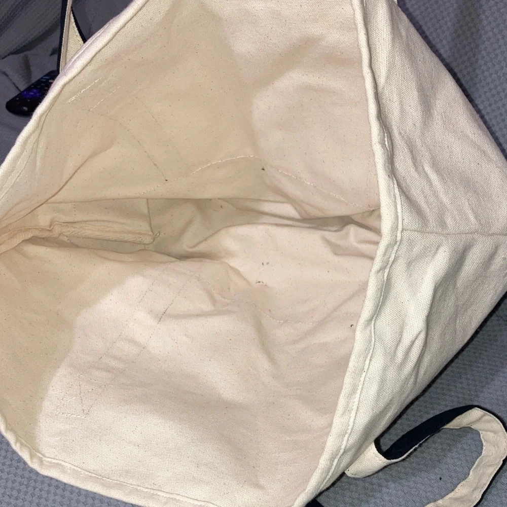 Sephora Heart Design Tote Bag - Black and Cream - Picture 5 of 5